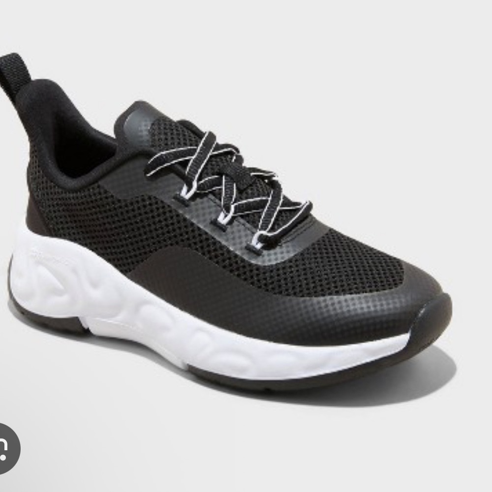 NEW All in Motion Black Camren Athletic Shoes with box. Black. 2Y